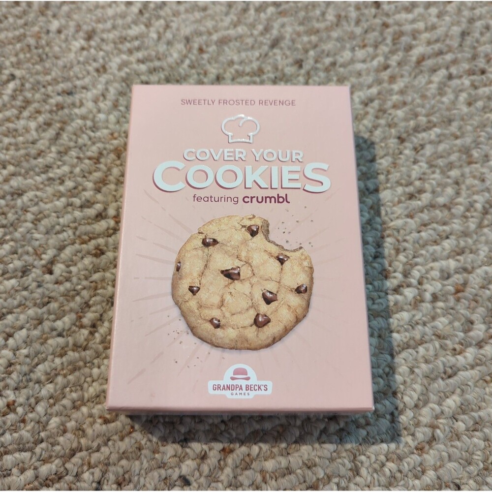 Crumbl Card Game Cover Your Cookies Grandpa Becks Games New Cookie